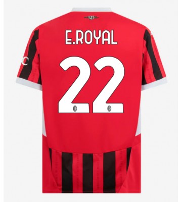 AC Milan Emerson Royal #22 Hemmatröja 2024-25 Kortärmad